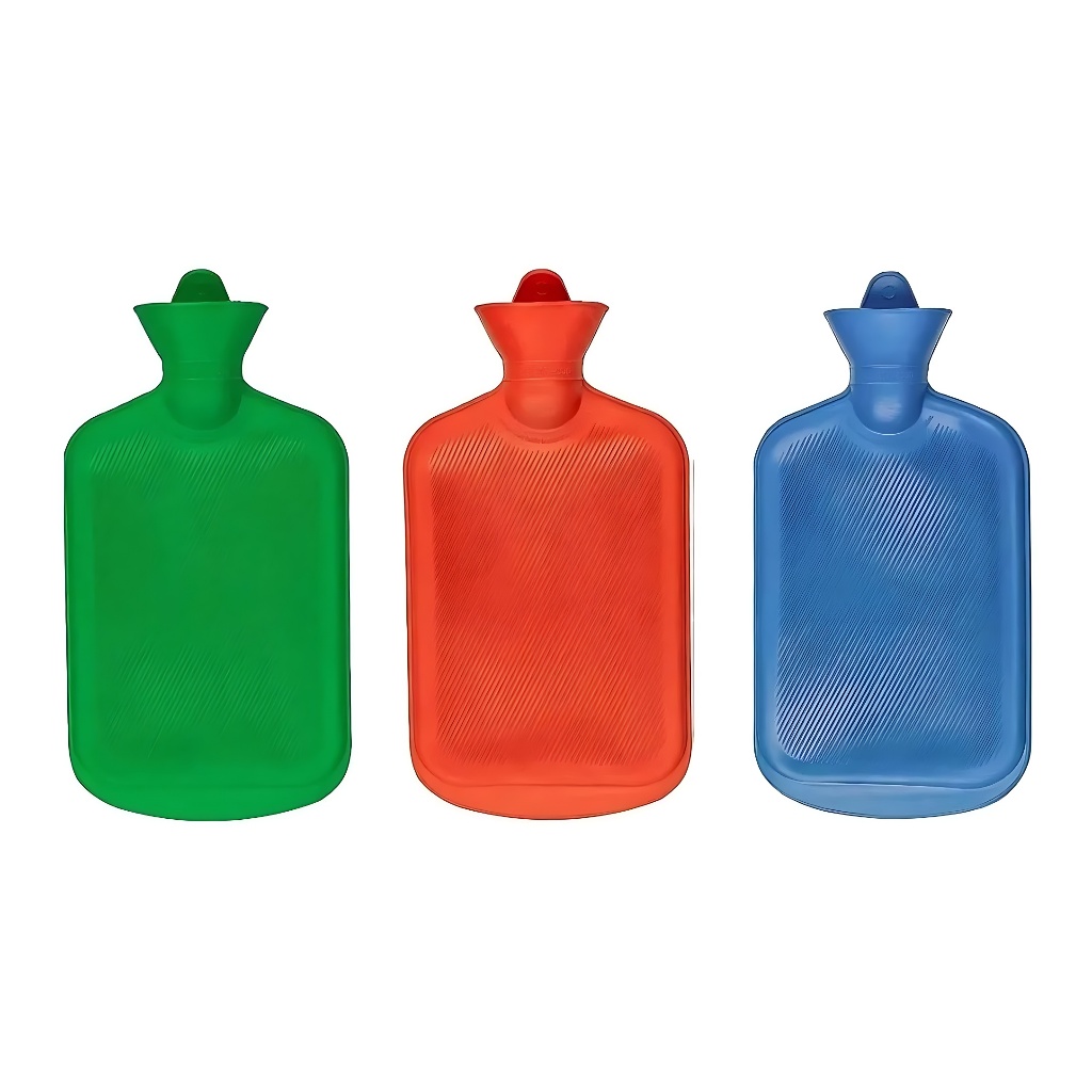 Bolsa Agua Quente Fria Térmica Borracha 350ML Compressa Gelo Bolsa Térmica Dor Cólica Dores