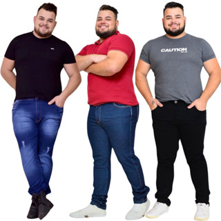 Calça Masculina Plus Size 48 Ao 54