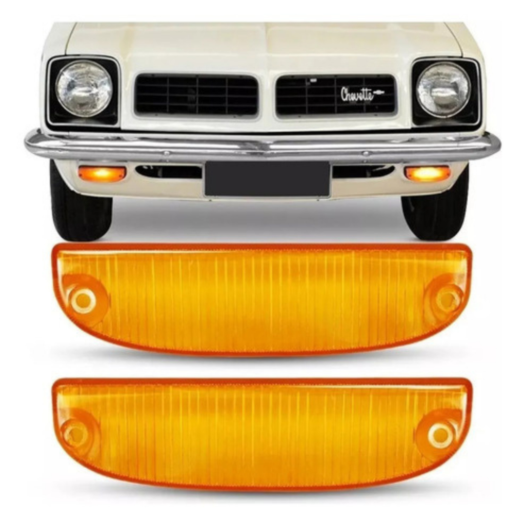 Par Lente Pisca Chevette 74 75 76 77 78 79 80 81 82 Ambar/Cristal