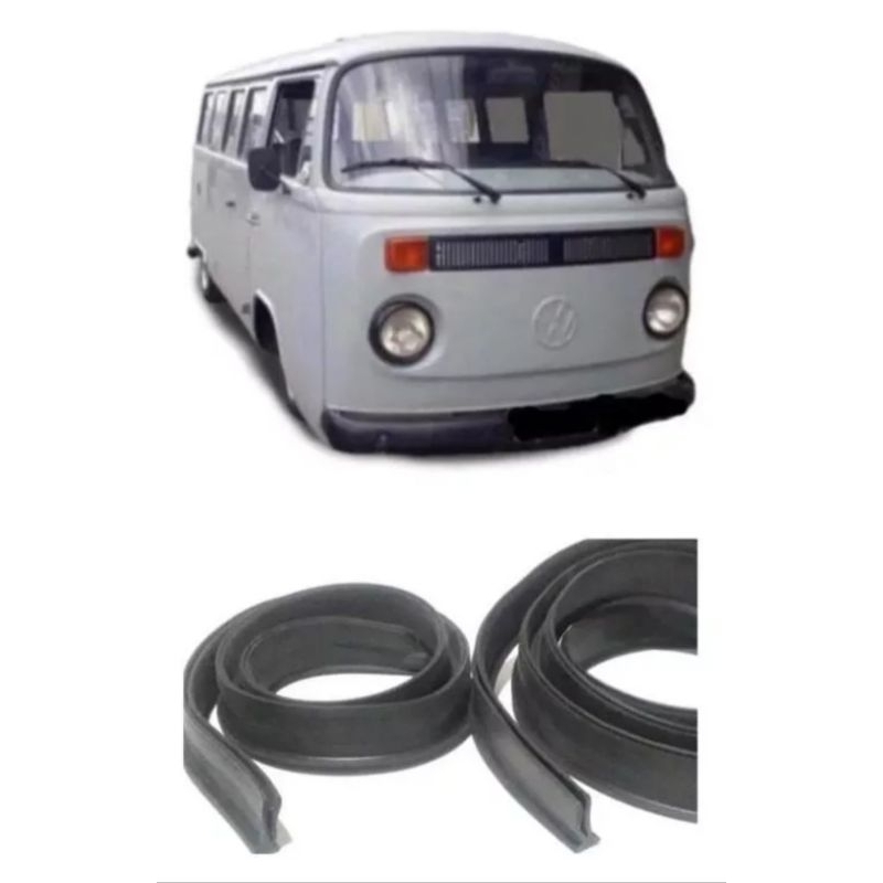 Kombi Cliper VW Borrachas Lata Motor / Câmbio
