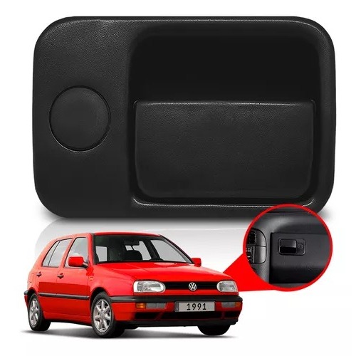 Maçaneta porta Luvas Golf Fecho Tampa Porta Luvas Golf 1994 Até 1998 Trinco