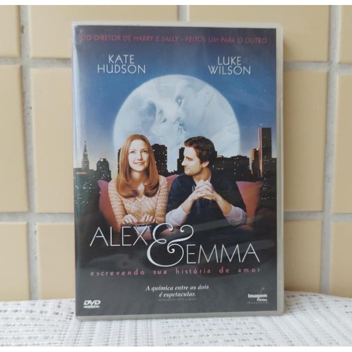 DVD Alex & Emma - Escrevendo sua História de Amor