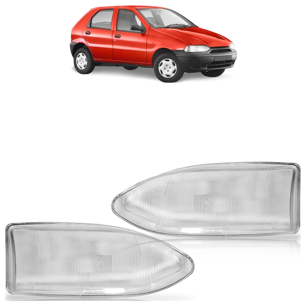 Lente Farol Palio G1 1996 1997 1998 1999 A 2002 Siena Strada Young Weekend Estriada Transparente em Oferta na Shopee