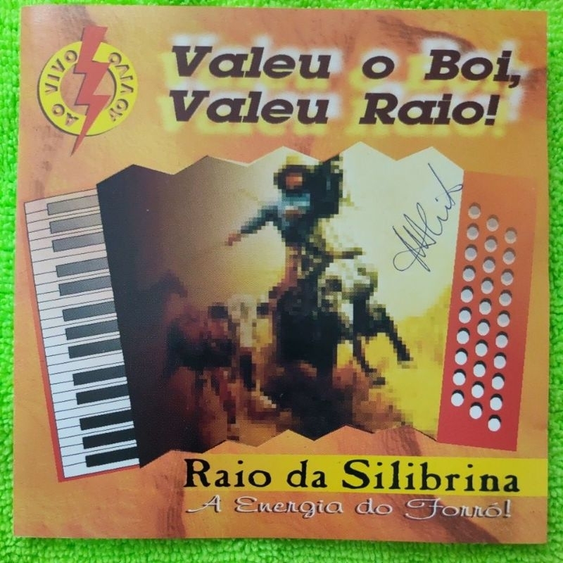CD Raio da Silibrina - Ao Vivo - Volume 5 - Forró (Com Malba e Rogério) Raro