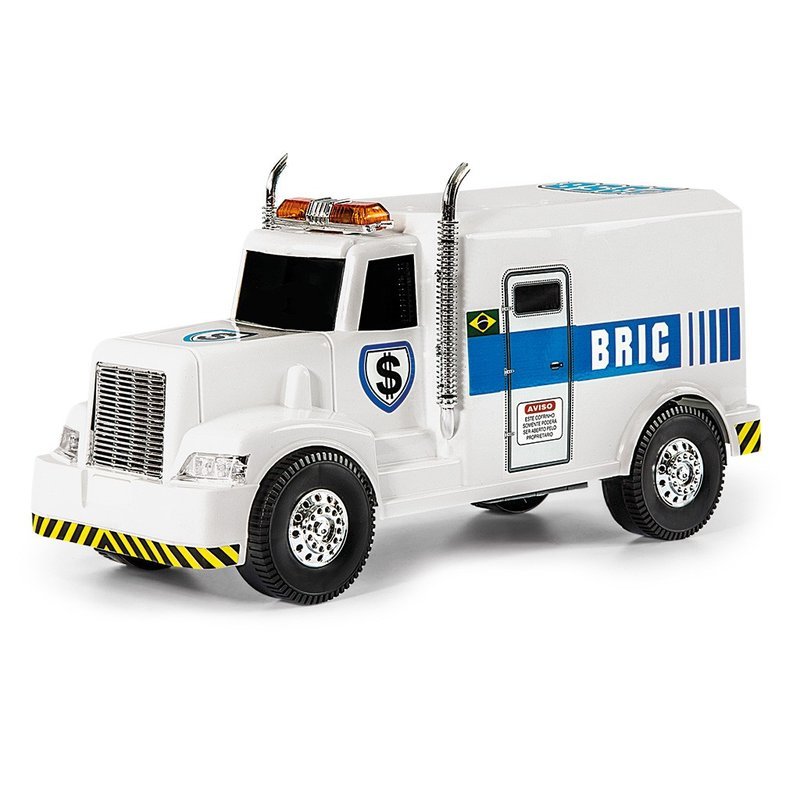 Carro Forte Caminhão de Brinquedo Superfrota Cofre Forte Cofrinho de Moedas +3 anos Poliplac 104675 em Oferta na Shopee