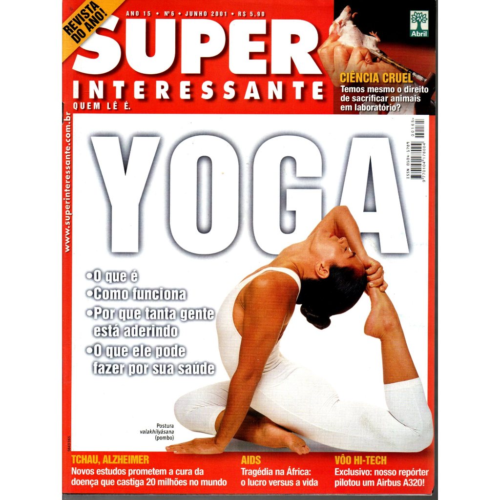 Revista Super Interessante, Ano 15, Nº 06, Junho De 2001