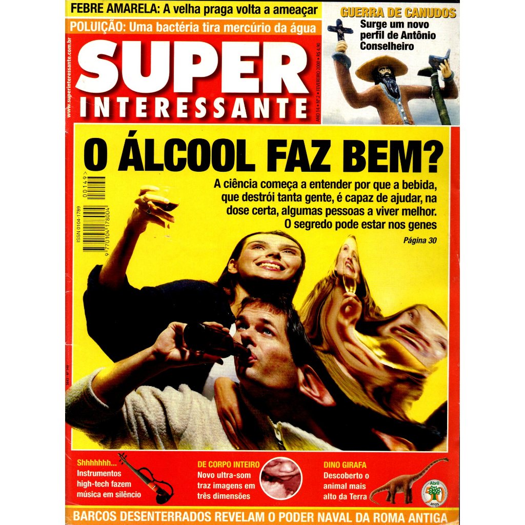 Revista Super Interessante, Ano 14, Nº 02, Fevereiro De 2000