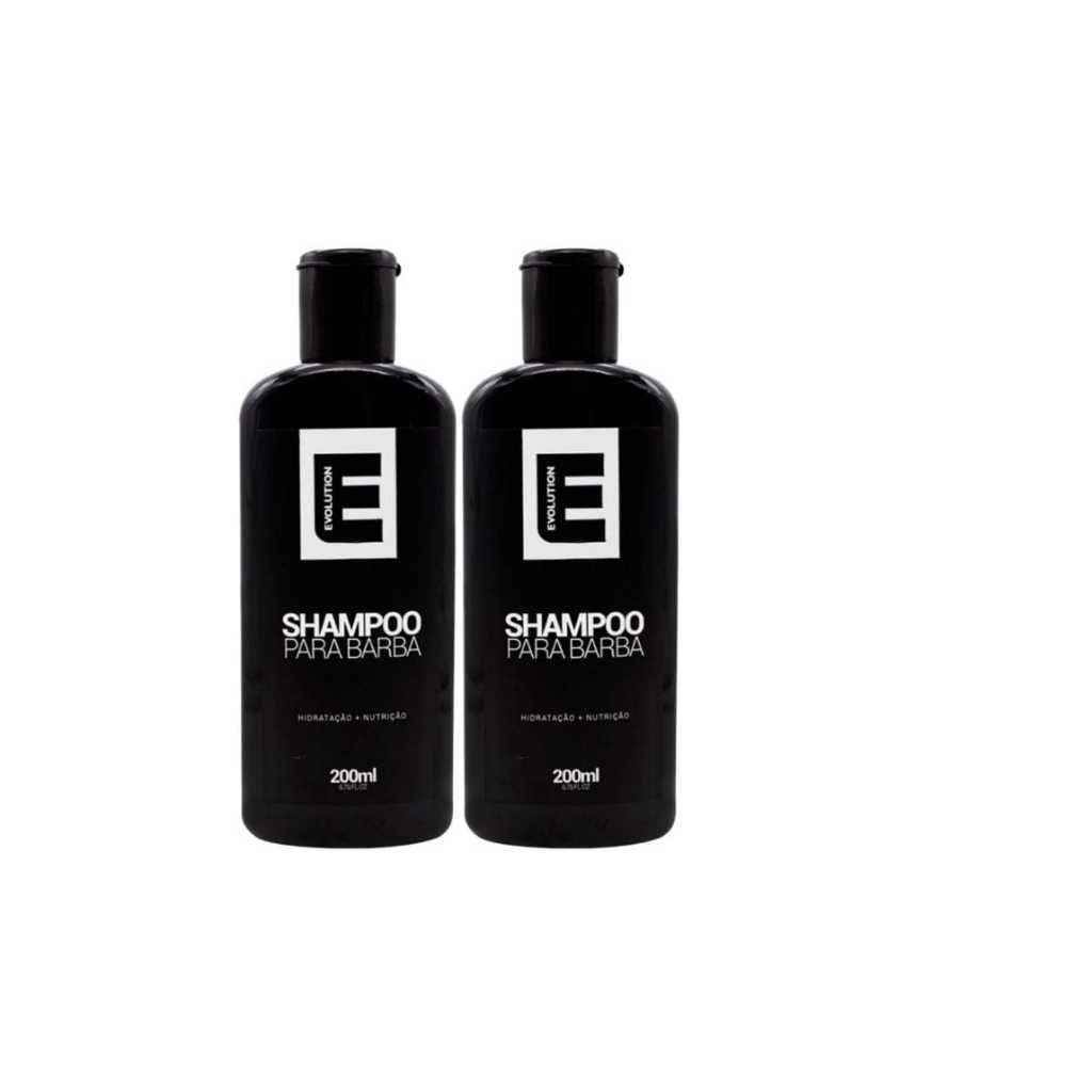 KIT EVOLUTION COM 2 UND SHAMPOO PARA BARBA 140ML