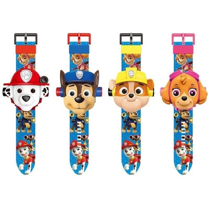 Relógio infantil Patrulha Canina Pokémon Homem Arranha Liga da Justiça em Oferta na Shopee