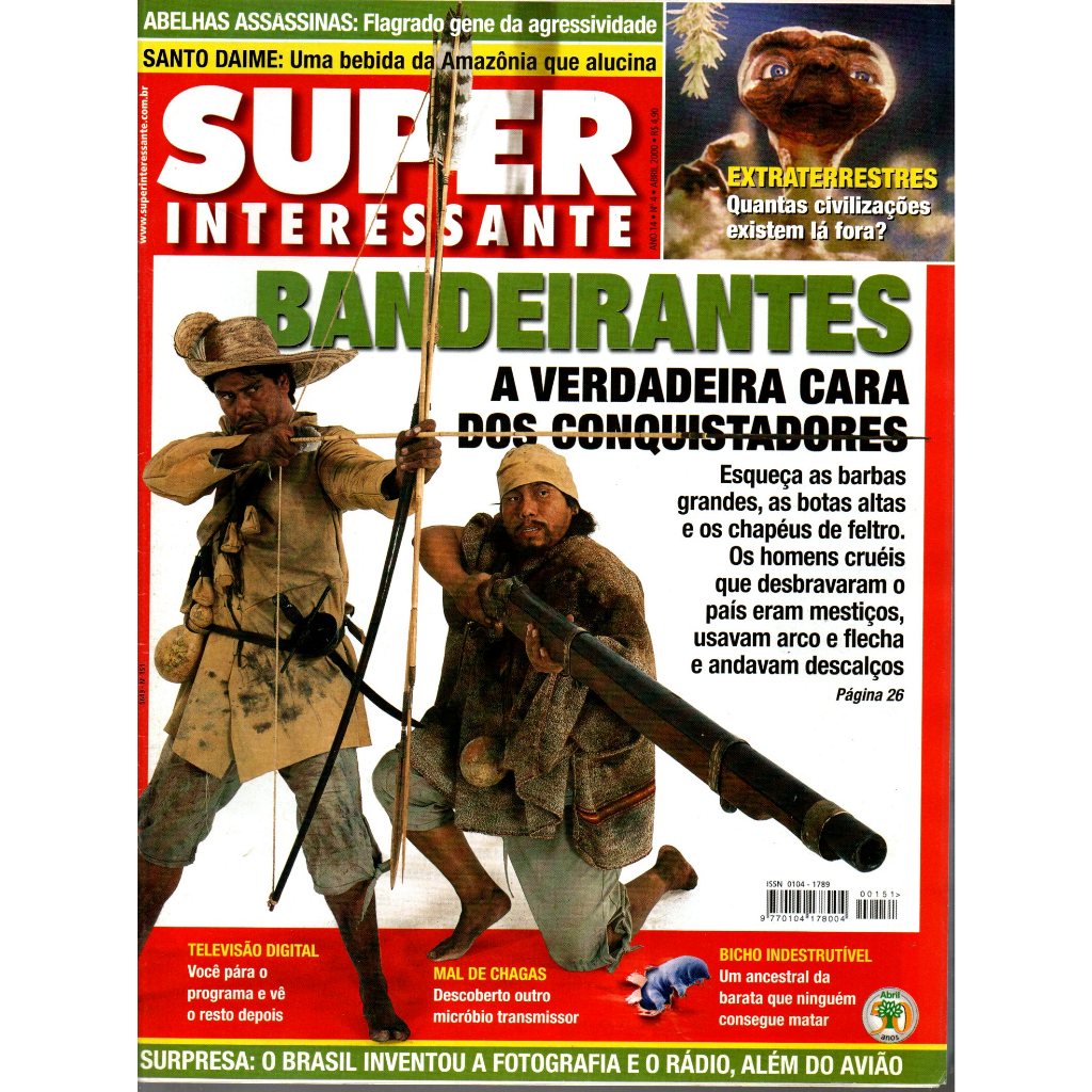 Revista Super Interessante, Ano 14, Nº 04, Abril De 2000
