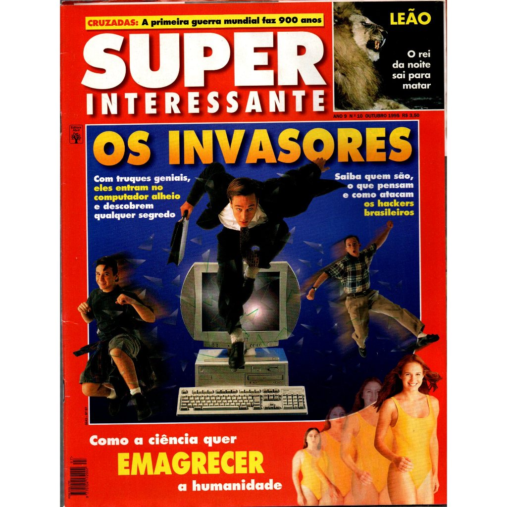 Revista Super Interessante, Ano 09, Nº 10, Outubro De 1995