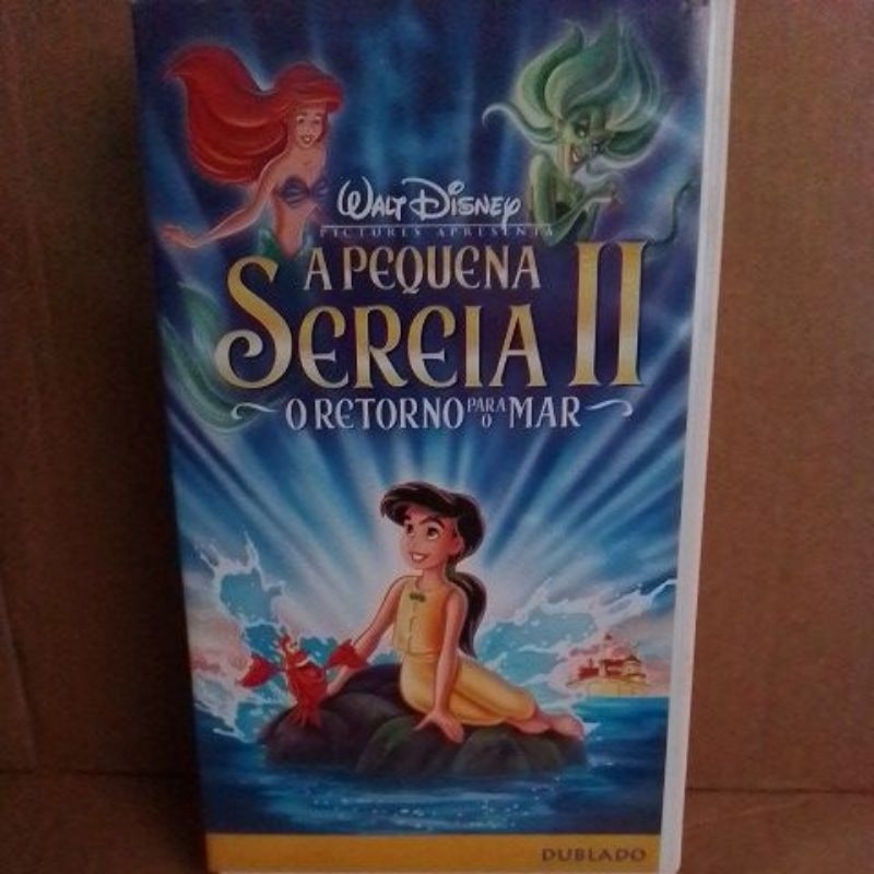 VHS A Pequena Sereia 2 (dublado)