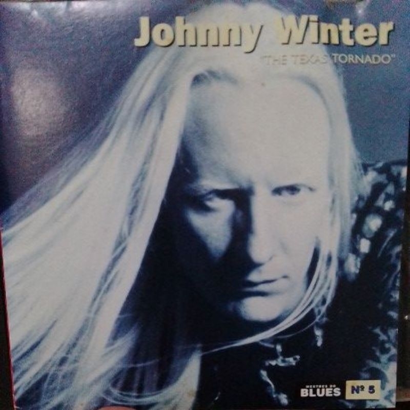 CD Johnny Winter The Texas tornado mestres do blues