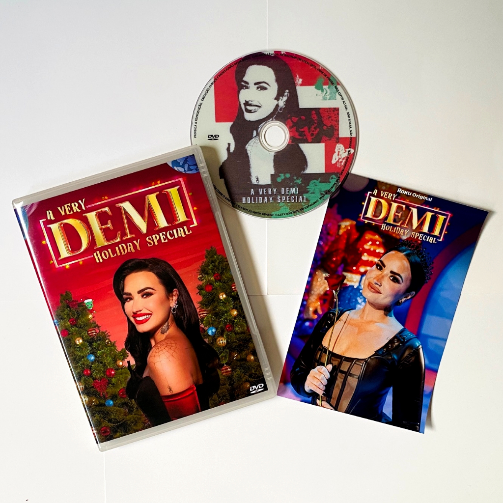 DVD Demi Lovato A Very Demi Holiday Special 2023 legendado