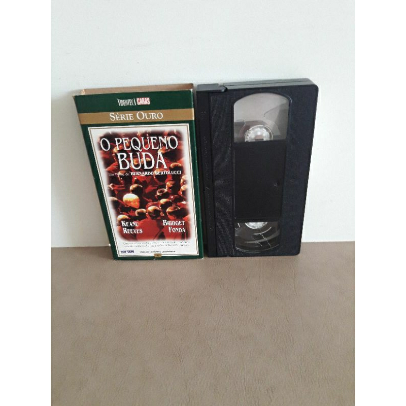 Fita Vhs O Pequeno Buda  - Videoteca Caras Série Ouro