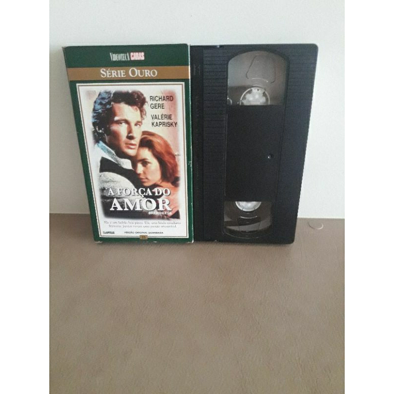 Fita Vhs A Força Do Amor  - Videoteca Caras Série Ouro