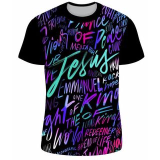 Camiseta/ Blusa Cristã Emanuel/ Deus Conosco