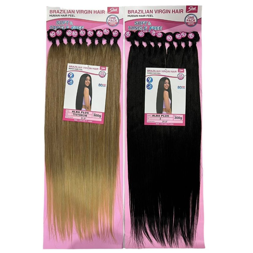 CABELO BIO VEGETAL - SLEEK - ALBA PLUS 300g em Oferta na Shopee