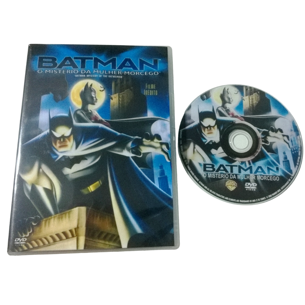 Dvd Batman O Mistério Da Mulher-morcego( Dublado E Legendad)
