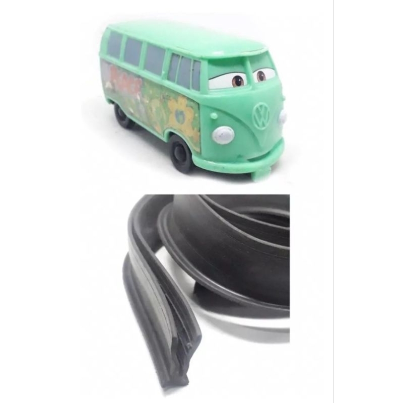 Borracha / Guarnição Curva Larga Motor VW Kombi Antiga Corujinha até  1975
