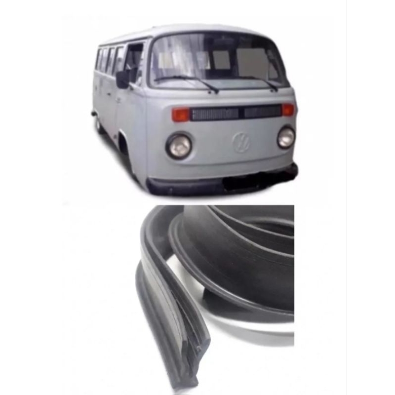 Borracha / Guarnição Curva Larga Motor VW Kombi Cliper 1976 até 1996