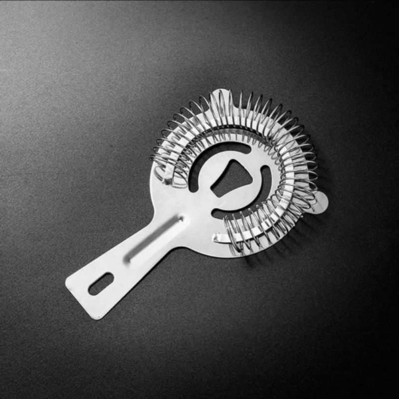 Coador De Gelo Strainer Profissional Para Drinks Em Inox em Oferta na Shopee