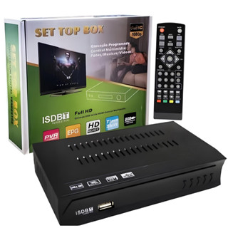 Conversor Digital Tv Tubo HDMI Integrado Smart Box 4K FullHD