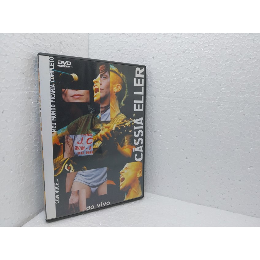 DVD Cássia Eller - Ao Vivo Com Você Meu Mundo Ficaria Completo / Universal 2000