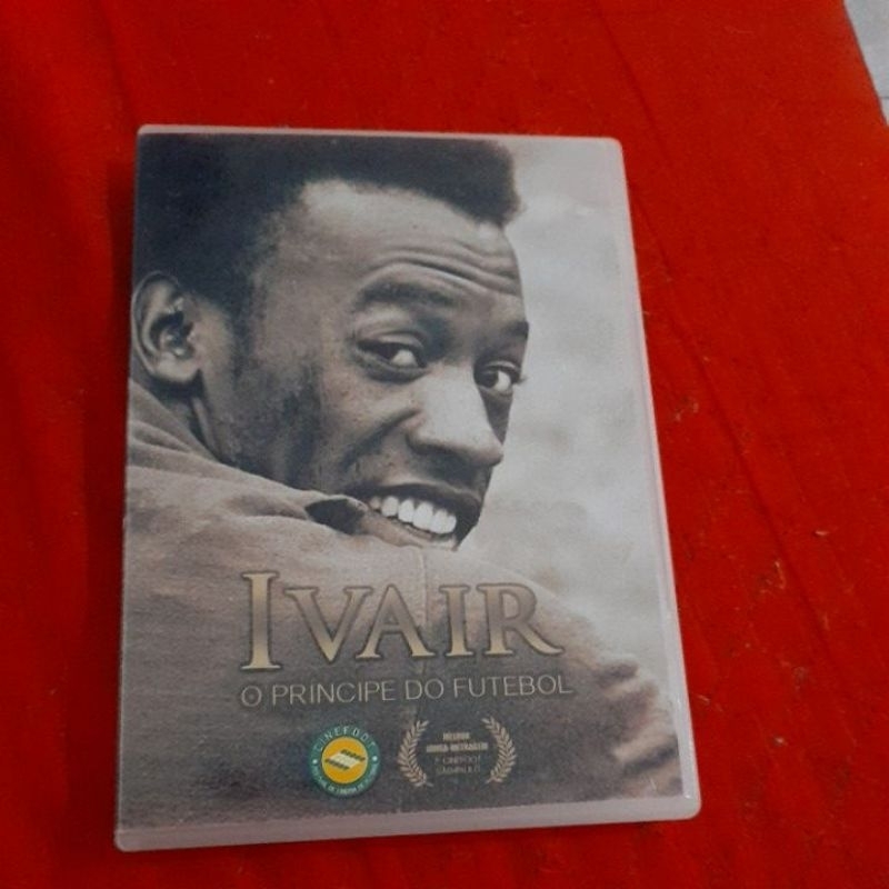 DVD Ivair, o príncipe do futebol. Edição de colecionador. Craque da Portuguesa de Desportos, do Corinthians e do Fluminense