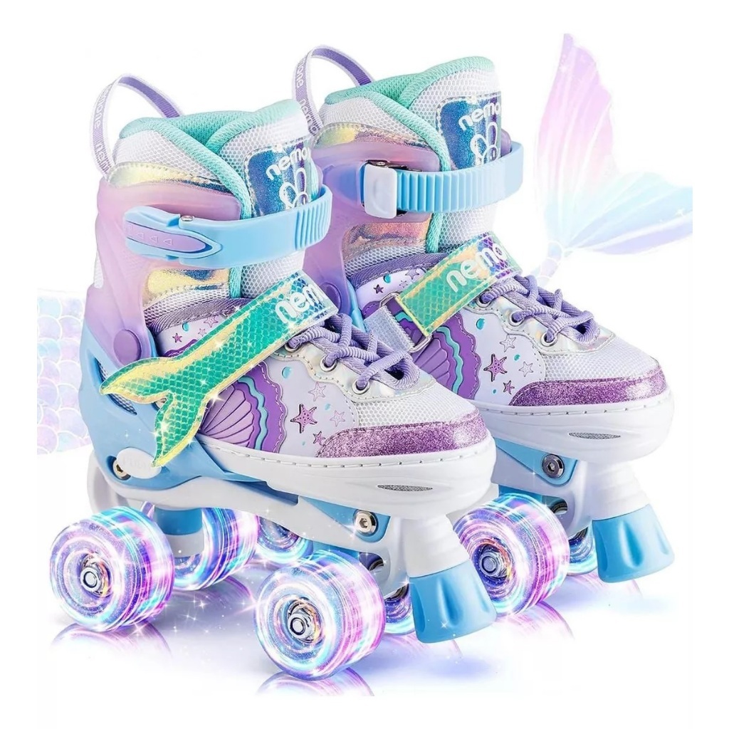 Patins Infantil 4 Rodas Iniciantes Squad Lad