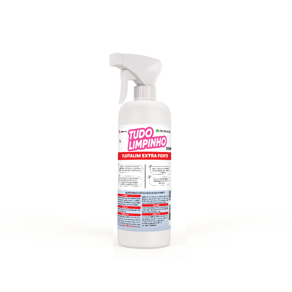 FLOTALIM DESENGORDURANTE FORTE AÇÃO 500 ML TUDO LIMPINHO em Oferta na Shopee