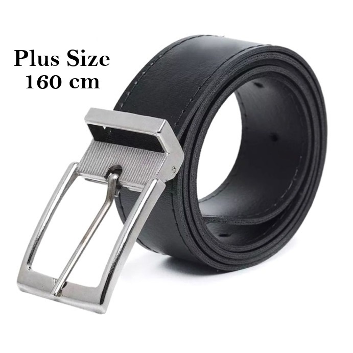 Kit 3 Cinto Social Plus Size Masculino De Couro Sintético Dupla Face Tamanho 160 cm em Oferta na Shopee