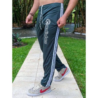 CALÇA MASCULINA EM MALHA POLIESTER MODA ESPORTIVA / CORRIDA / ACADEMIA