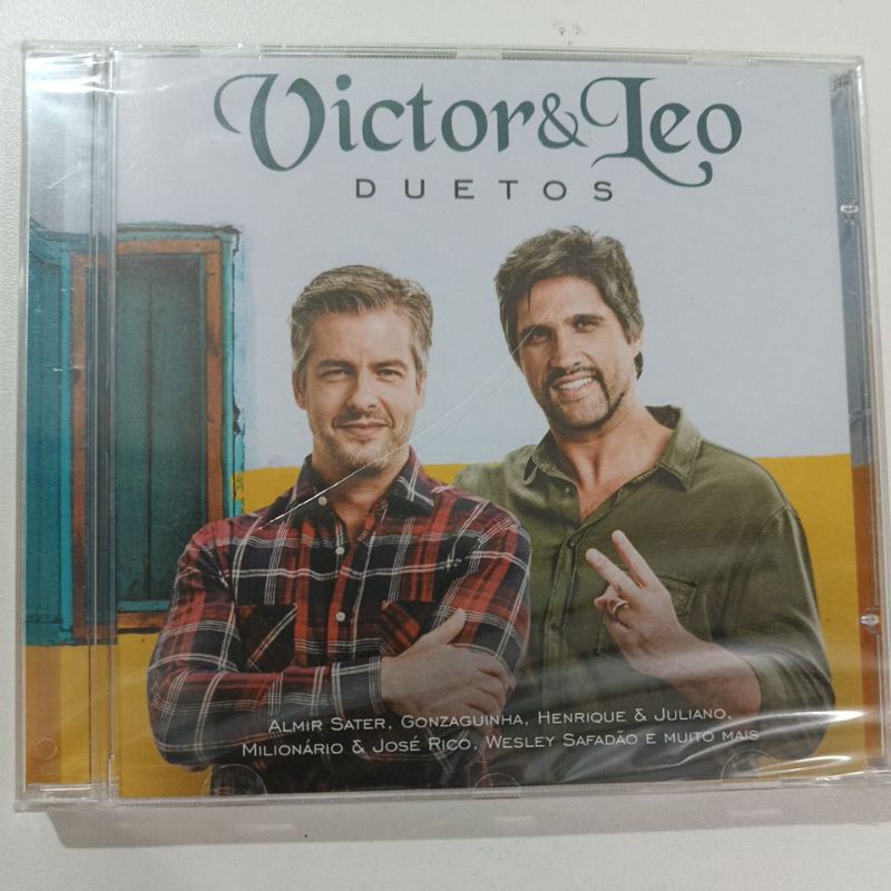 CD VICTOR & LÉO/DUETOS/ALMIR SATER/MILIONÁRIO & JOSÉ RICO.ETC...