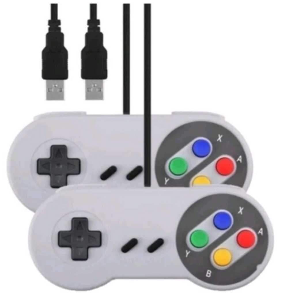 Controle Joystick Super Nintendo SNES Joystick Controle USB Super Nintendo SNES para PC Mac Linux