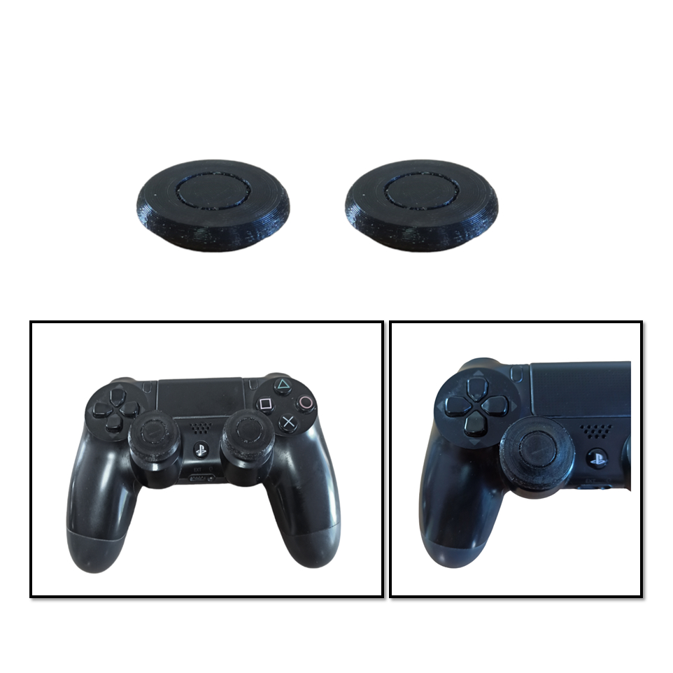 Capa Grip Oversize Para Alavanca Joystick Controle Video Game Xbox Ps5 Ps4 Ps3