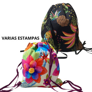 Mochila inspiracao Farm Bolsa impermeavel eco bag Feminina