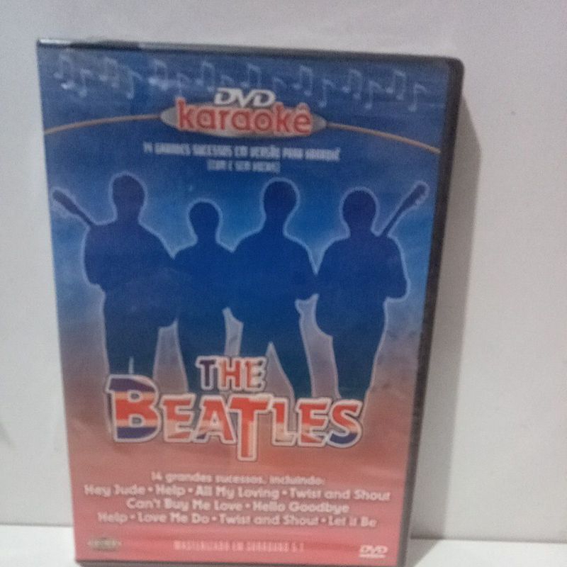 Dvd Karaokê The Beatles Volume 1 Lacrado de Fabrica Original