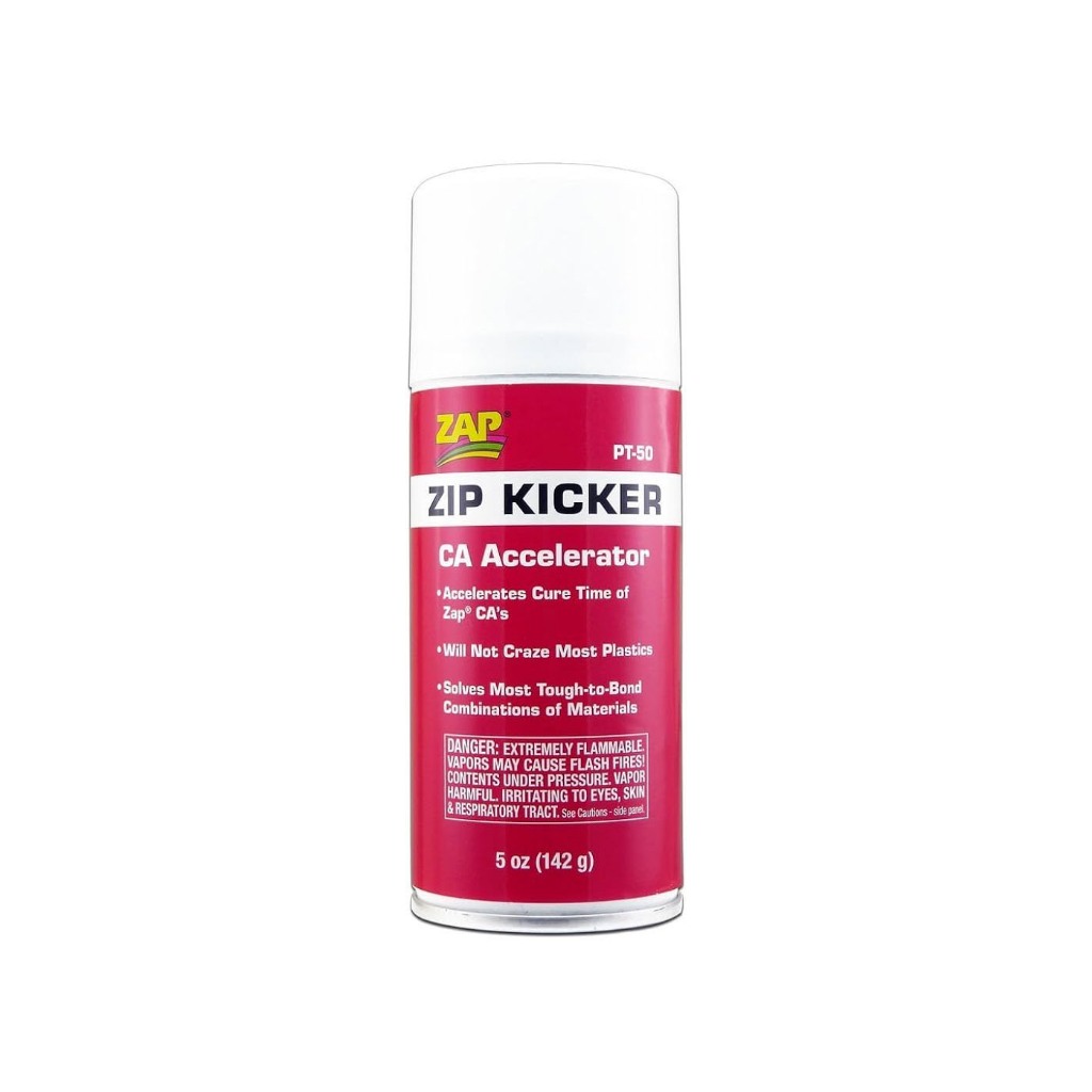 Acelerador de cura para colas de cianoacrilato (142 g) Zip Kicker Spray - ZAP PT-50