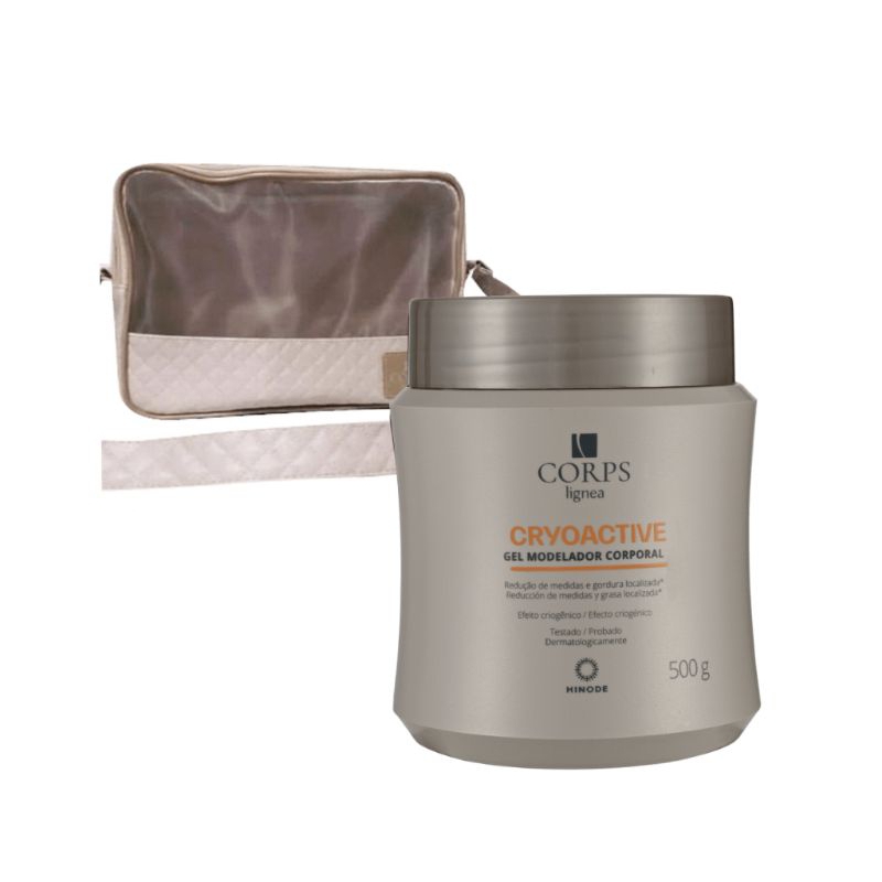 Kit Bolsa + Gel Redutor de Medidas Body Contour Corps Lígnea 500g