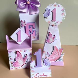 Kit Personalizados | Jardim encantado | Jardim das borboletas | Lembrancinhas | Festa infantil | Aniversário