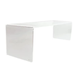 Expositor De Calçados Em Acrilico Cristal 15 Cm Kit 2