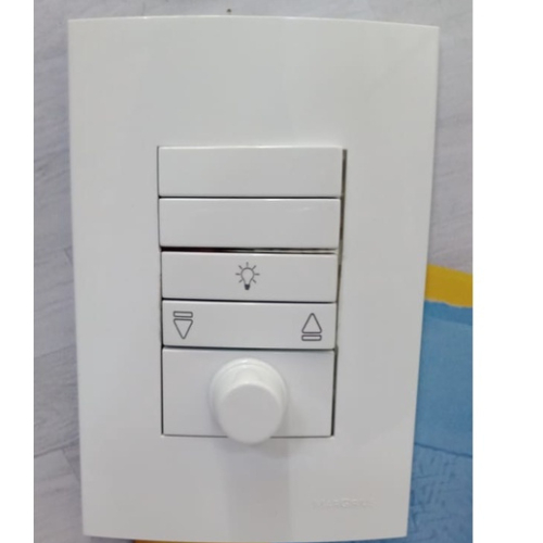 Conjunto Controle P/ Ventilador De Teto 127v Com 3 Teclas 1p 2s Sleek Branco Margirus
