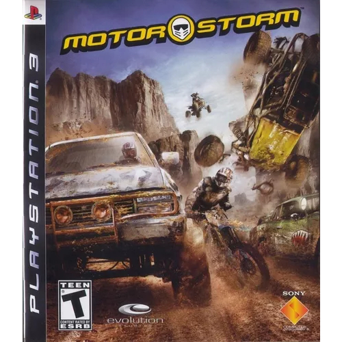 Jogo Motor Storm  - Usado - Ps3 - Midia Fisica