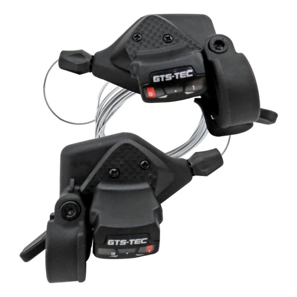 Kit Par De Alavanca 27v Passador Marcha Cambio 3x9v Gts Tec Rapid Fire em Oferta na Shopee