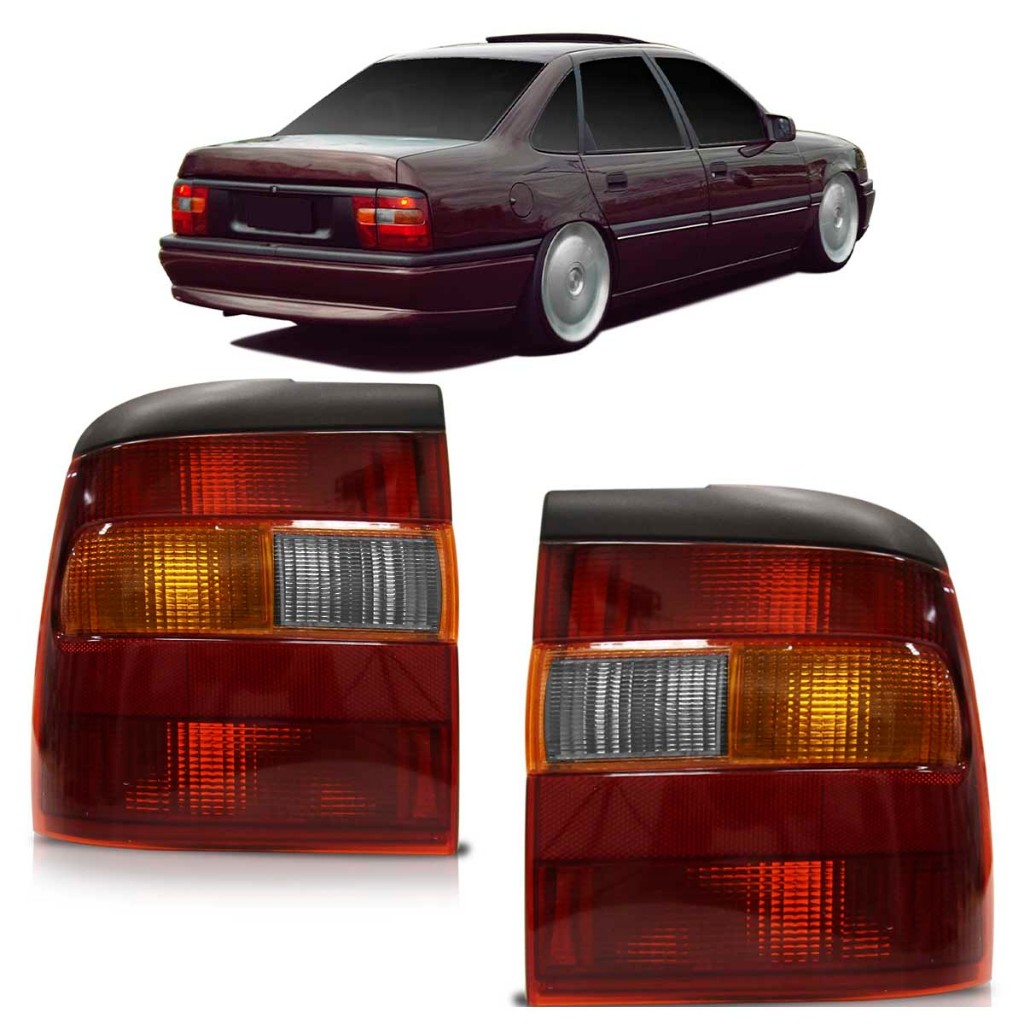 Lanterna Traseira Vectra 1993 1994 1995 1996 Tricolor Lente Acrilico em Oferta na Shopee