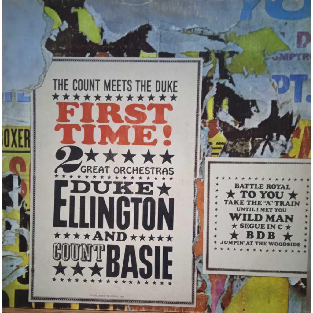 LP Duke Ellington And Count Basie – First Time! The Count Meets The Duke (012)
