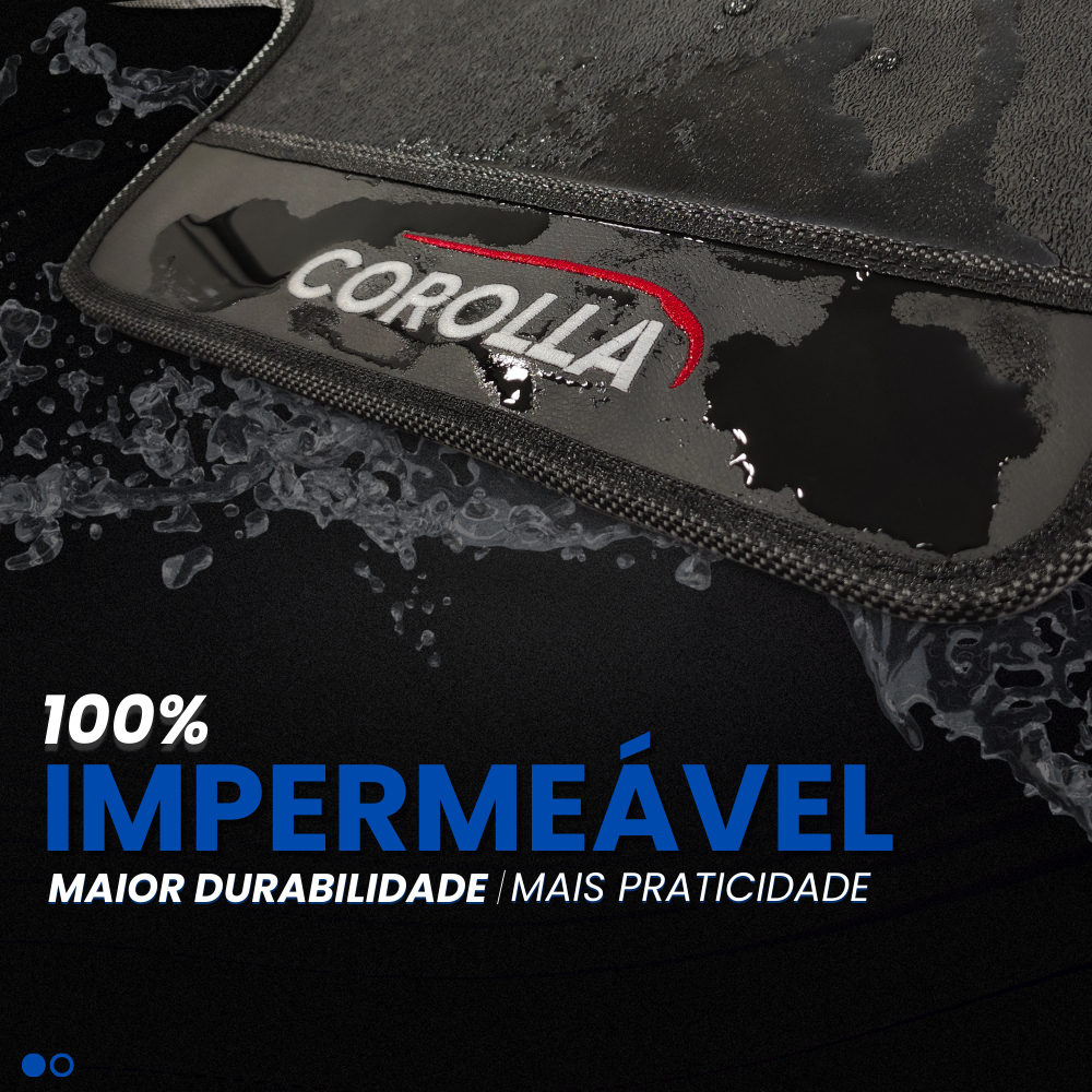 Tapete Do Corolla 2008 2009 2010 2011 2012 2013 2014 2015 2016 2017 - Premium Promoção Inteirço