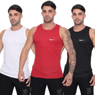 Kit 3 Camisa Regata Dry Fit Cross Fit Caminhada Academia Treino Fabrica