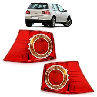 Lanterna Traseira Golf 2008 2009 2010 2011 2012 2013 Bicolor Lente Lisa Acrilico em Oferta na Shopee